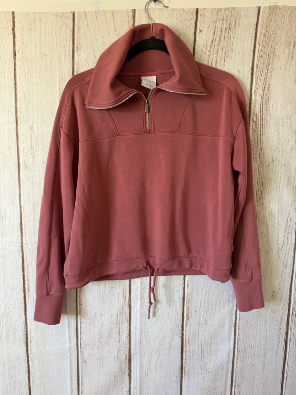 Kit + Ace Restore Quarter Zip Popover Sweatshirt Size XS/TP